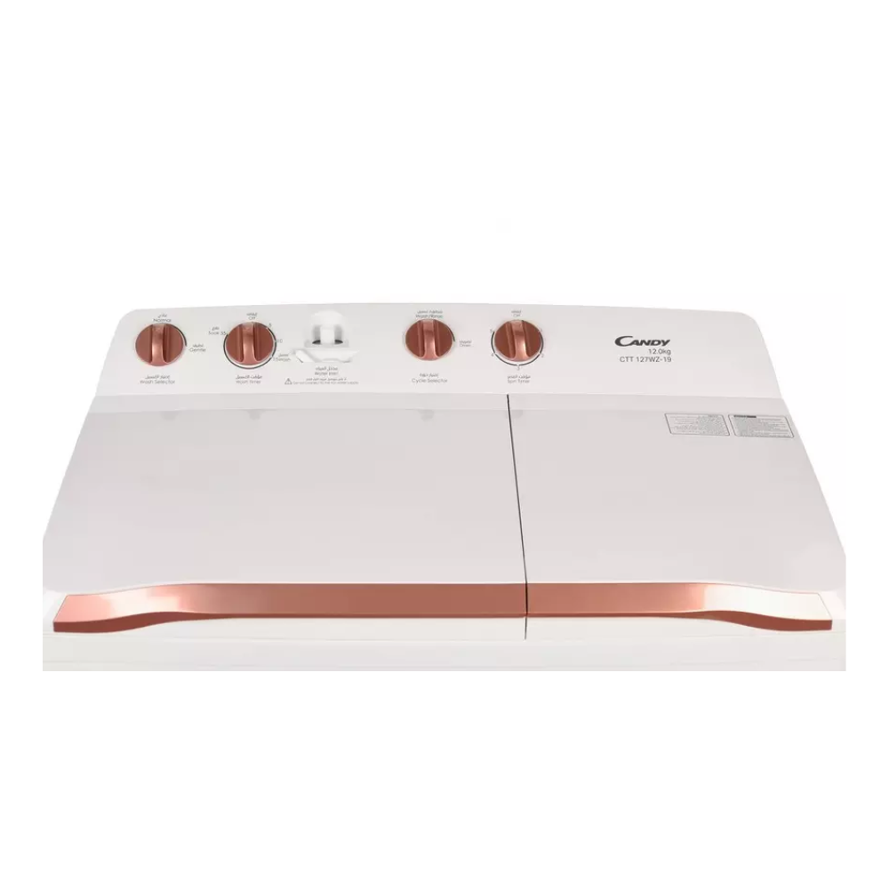 Candy 7 Kg Semi Automatic Top Load Washing Machine CTT 75W-19