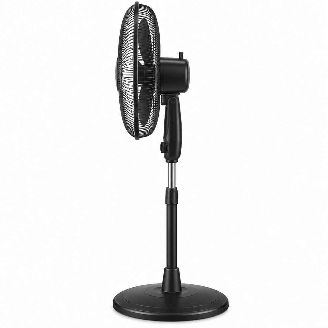 Havells Glanzo FOSGZBLK16120 16-Inch Pedestal Stand Fan – Black - Teq Souq