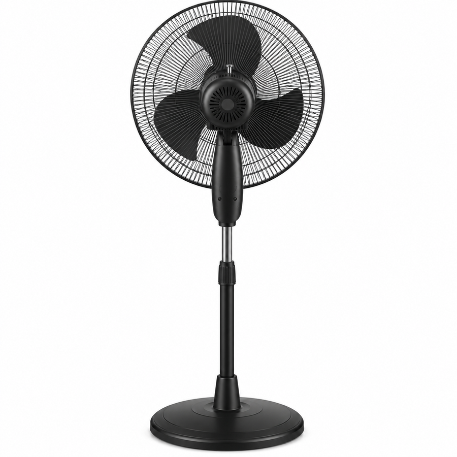 Havells Glanzo FOSGZBLK16120 16-Inch Pedestal Stand Fan – Black - Teq Souq