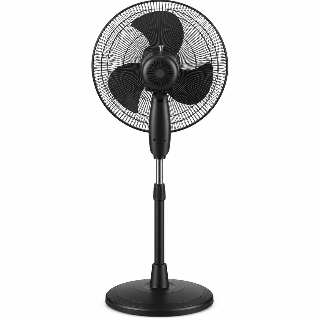 Havells Glanzo FOSGZBLK16120 16-Inch Pedestal Stand Fan – Black - Teq Souq