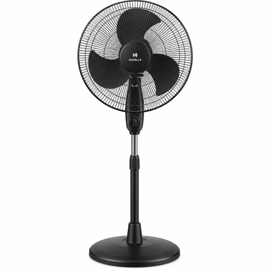 Havells Glanzo FOSGZBLK16120 16-Inch Pedestal Stand Fan – Black - Teq Souq
