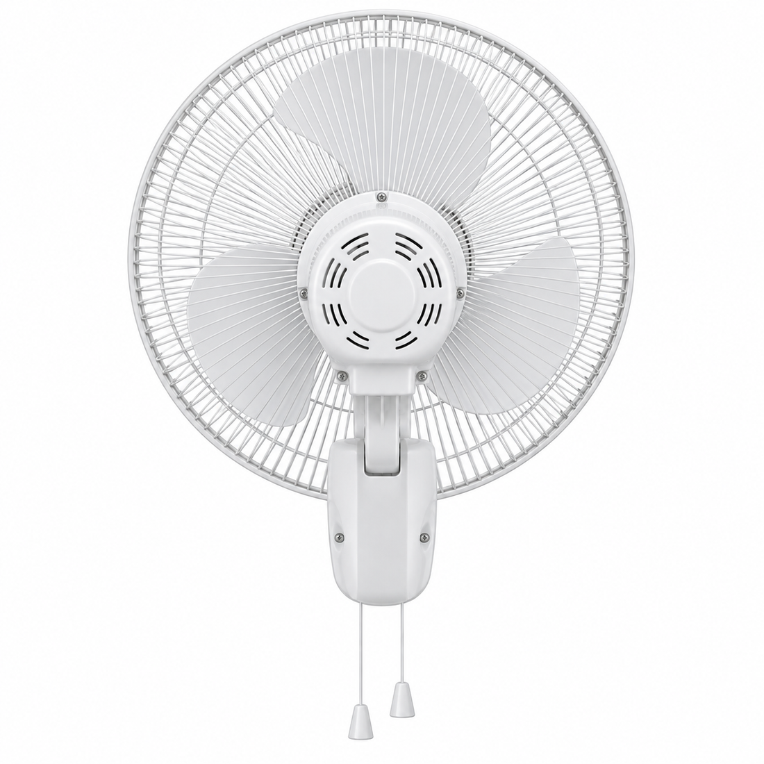 Havells FOWSBWHT16021 Standard 16-Inch Wall Fan – 50W Copper Motor, 3 Blades, 3 Speeds, Pull Cord Control, White - Teq Souq