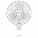 Load image into Gallery viewer, Havells FOWSBWHT16021 Standard 16-Inch Wall Fan – 50W Copper Motor, 3 Blades, 3 Speeds, Pull Cord Control, White - Teq Souq