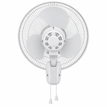 Havells FOWSBWHT16021 Standard 16-Inch Wall Fan – 50W Copper Motor, 3 Blades, 3 Speeds, Pull Cord Control, White - Teq Souq