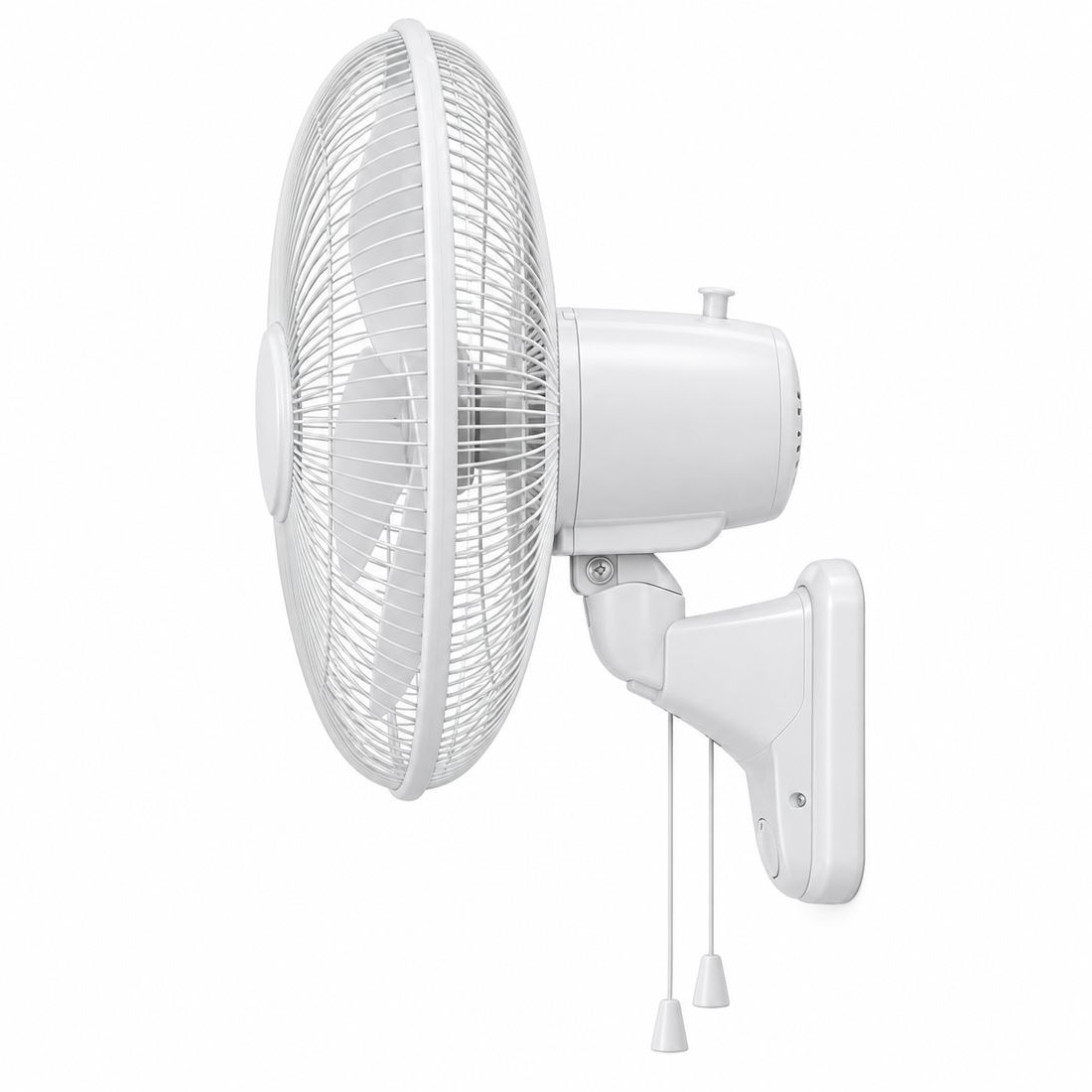 Havells FOWSBWHT16021 Standard 16-Inch Wall Fan – 50W Copper Motor, 3 Blades, 3 Speeds, Pull Cord Control, White - Teq Souq