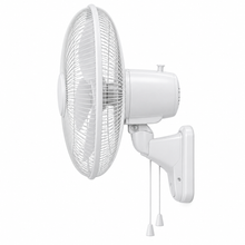 Havells FOWSBWHT16021 Standard 16-Inch Wall Fan – 50W Copper Motor, 3 Blades, 3 Speeds, Pull Cord Control, White - Teq Souq