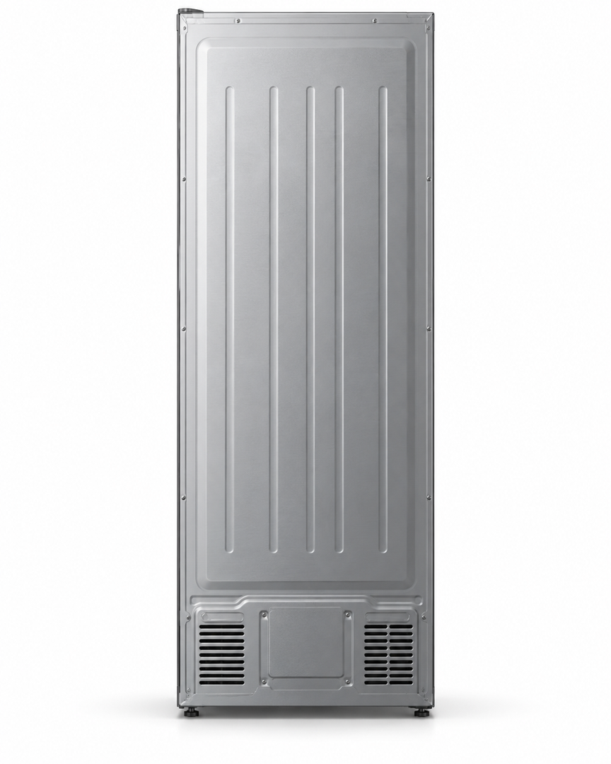 Hisense FV3N509NAI 509L Convertible Upright Freezer & Refrigerator – 380L Net, Total No Frost, Durable Inverter, Silver - Teq Souq