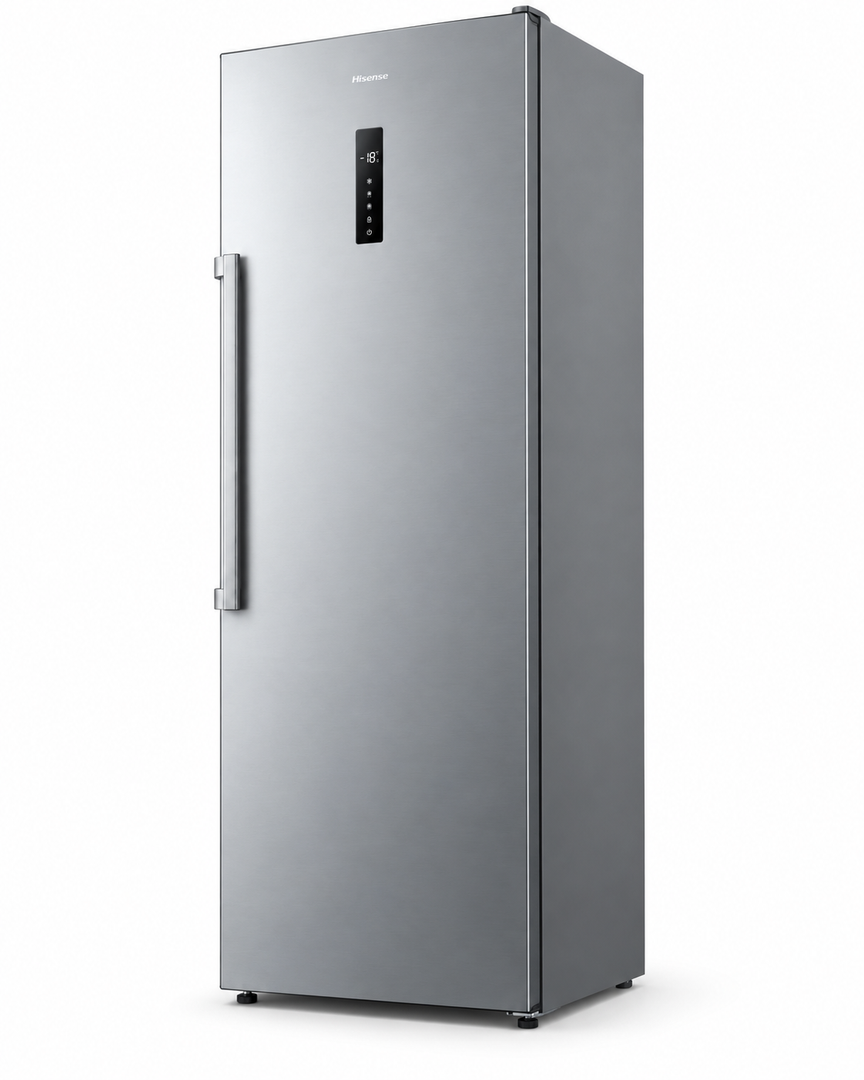 Hisense FV3N769NAI 769L Convertible Upright Freezer & Refrigerator – 592L Net, Total No Frost, Inverter, LED Touch Control, Silver - Teq Souq