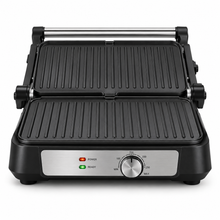 Hisense H181CG01 2000W Electric Contact Grill & Sandwich Maker – 180° Open Grill, Reversible Non-Stick Plates, Adjustable Temperature - Teq Souq