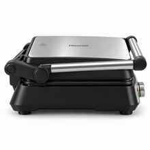Hisense H181CG01 2000W Electric Contact Grill & Sandwich Maker – 180° Open Grill, Reversible Non-Stick Plates, Adjustable Temperature - Teq Souq