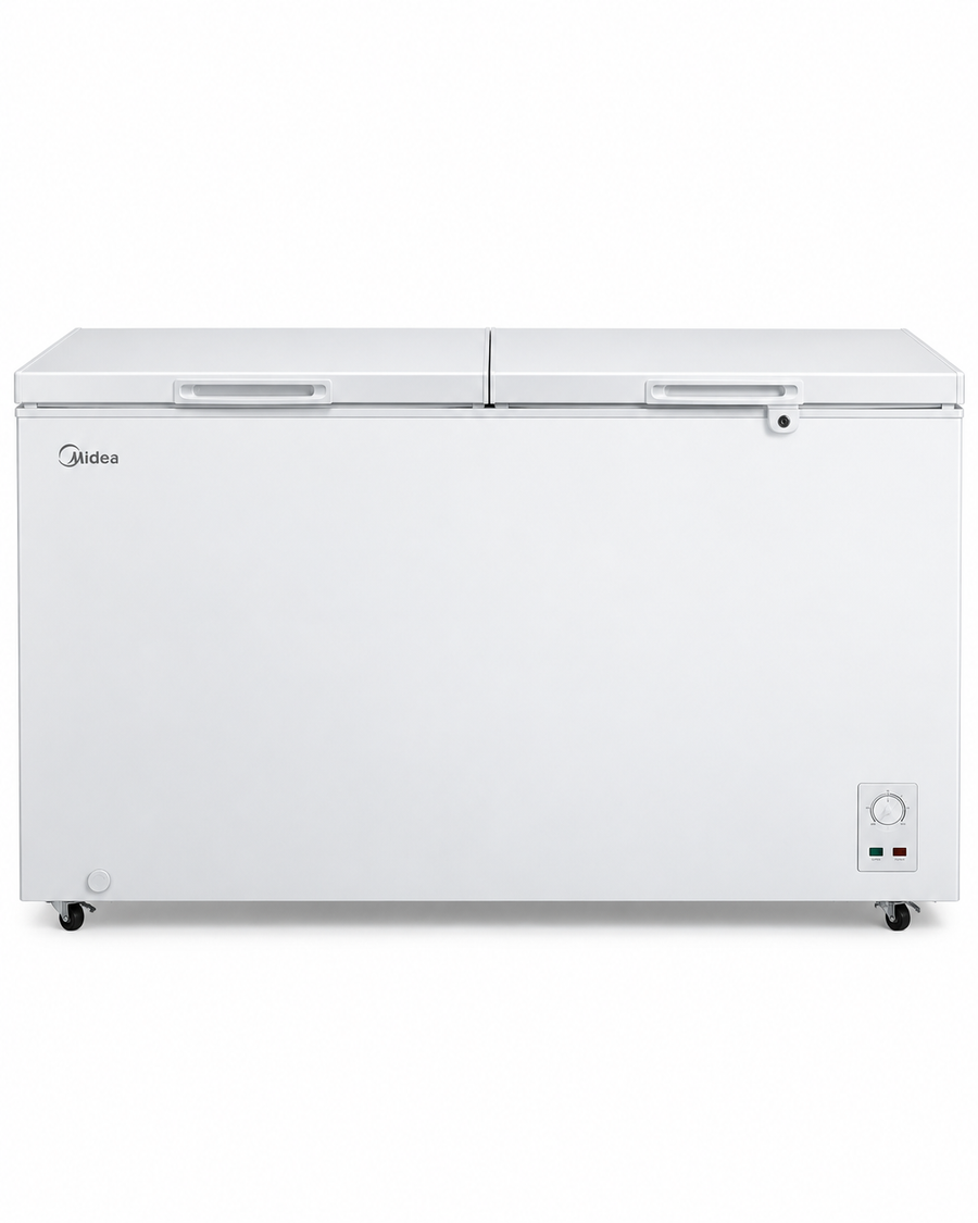 Midea MDRC698FZE01AE 690L Chest Freezer – 508L Net, Adjustable Temperature, Large Capacity, White - Teq Souq