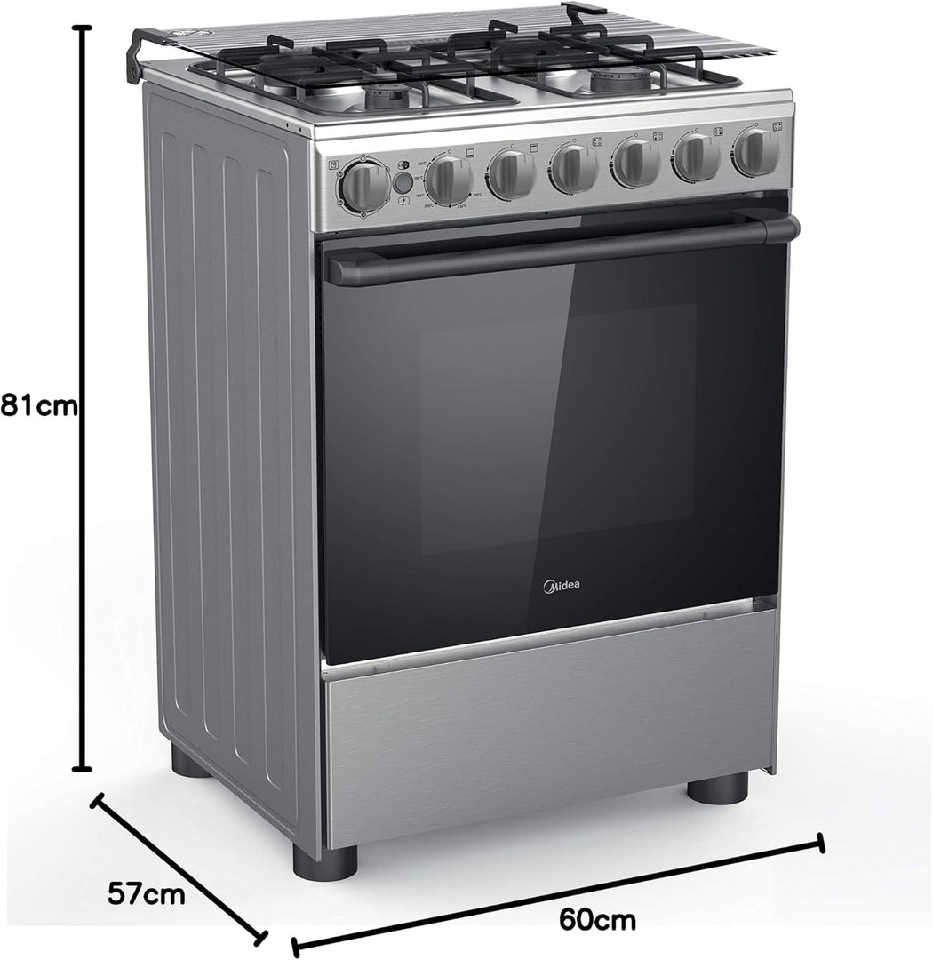 Siemens HG2L105B5 Freestanding Cooking Range – Gas Cooker with Oven, Kitchen Appliance - Teq Souq