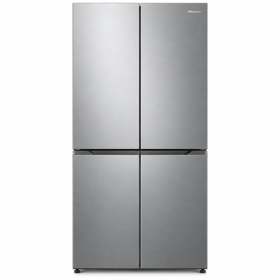 Hisense RQ5G470SBS3 610L Gross / 456L Net 4-Door French Door Refrigerator – Inverter, Metal-Tech Cooling, No Frost, Silver