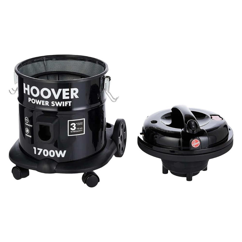 Hoover 1700W 15L Drum Vacuum Cleaner HT85T0ME