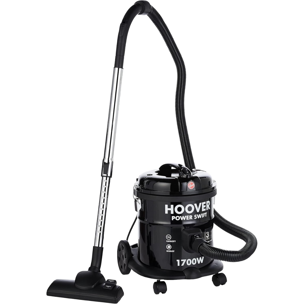 Hoover 1700W 15L Drum Vacuum Cleaner HT85T0ME