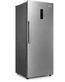 Midea HS-772FWE(SR) 772L Convertible Upright Freezer & Refrigerator – Frost Free, Quick Freeze, LED Display, Stainless Steel Silver - Teq Souq