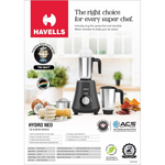 Load image into Gallery viewer, Havells 750W mixer grinder HYDRO NEO

