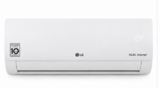 LG I27TCP 2 Ton DUALCOOL Inverter Split AC – Wi-Fi ThinQ, Tropical Dual Inverter Compressor, Fast Cooling, White