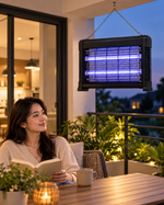 Load image into Gallery viewer, KHIND IK3510 32W Electric Insect Killer – Dual 10W UV Tubes, 60m² Coverage, Hanging &amp; Freestanding, Bug Zapper