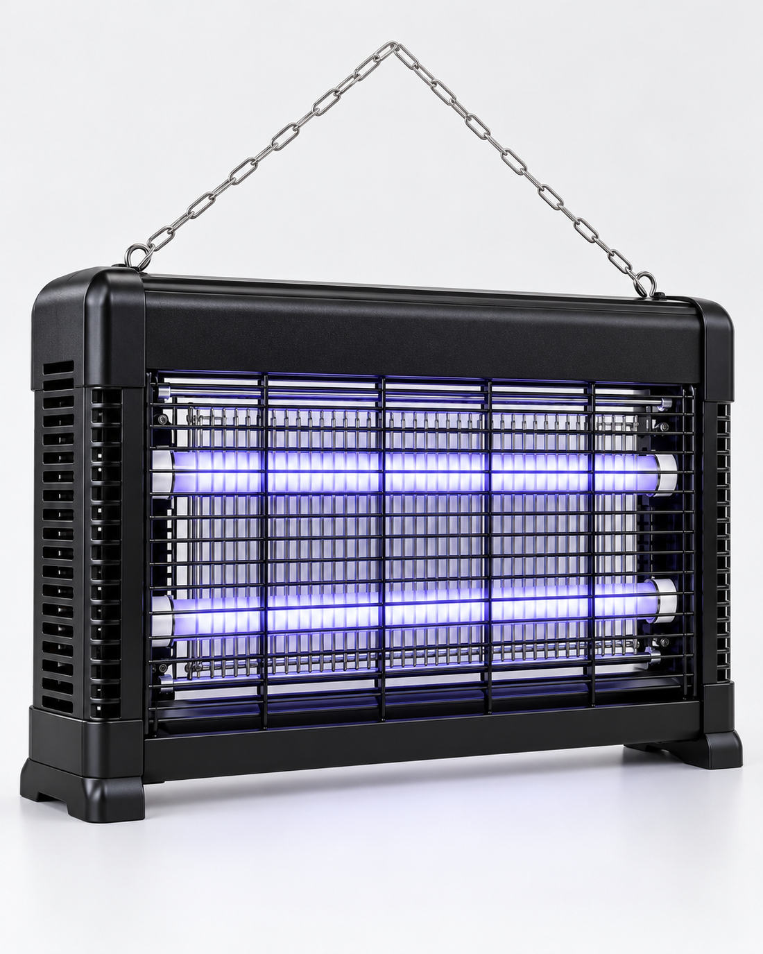 KHIND IK3510 32W Electric Insect Killer – Dual 10W UV Tubes, 60m² Coverage, Hanging & Freestanding, Bug Zapper
