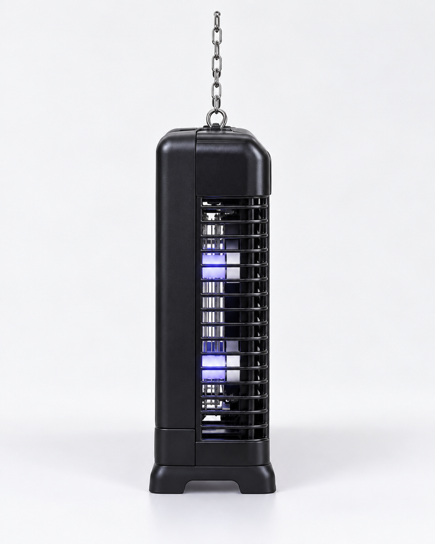 KHIND IK3510 32W Electric Insect Killer – Dual 10W UV Tubes, 60m² Coverage, Hanging & Freestanding, Bug Zapper