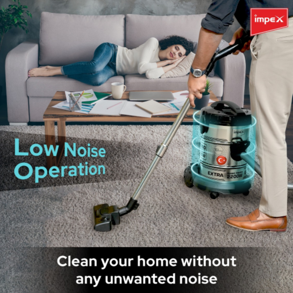 Impex 2200W 21L Vacuum Cleaner VC4708