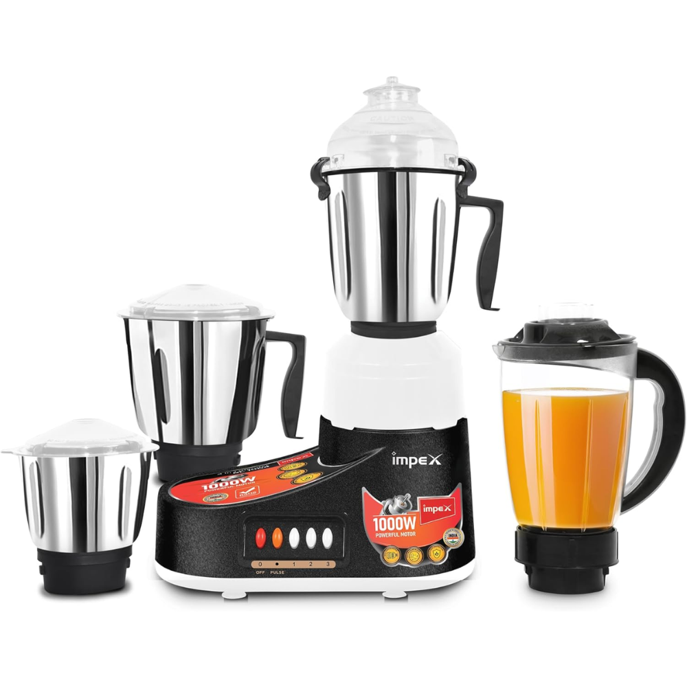 Impex 1000W 4in 1 Mixer Grinder BL1004