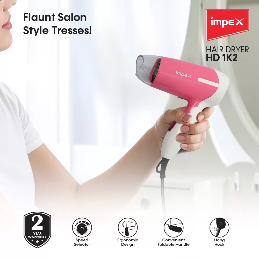 Impex Hair Dryer HD1K2