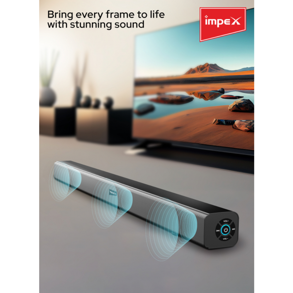 Impex 3000W 2.0CH Sound Bar SB1401