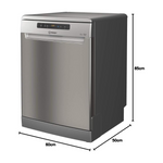 Load image into Gallery viewer, Indesit Dishwasher Freestanding DFO-3C23XUK
