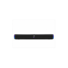 JVC TH-N324B Bluetooth Soundbar Speaker, 2.0 Channel, Rechargeable Battery, USB, AUX, LED Display, Black