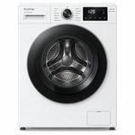 Load image into Gallery viewer, Krome KR-WFL70SI 7KG Front Load Washing Machine – 1400 RPM, BLDC Inverter Motor, 12 Wash Programs, LED Display, White