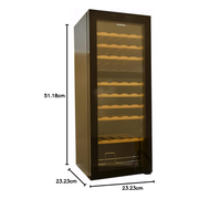 Kenwood 55L Single Door Beverage Cooler BCW55.000BK