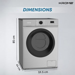 Load image into Gallery viewer, KROME 6Kg Washing Machine KR-WFL60SS
