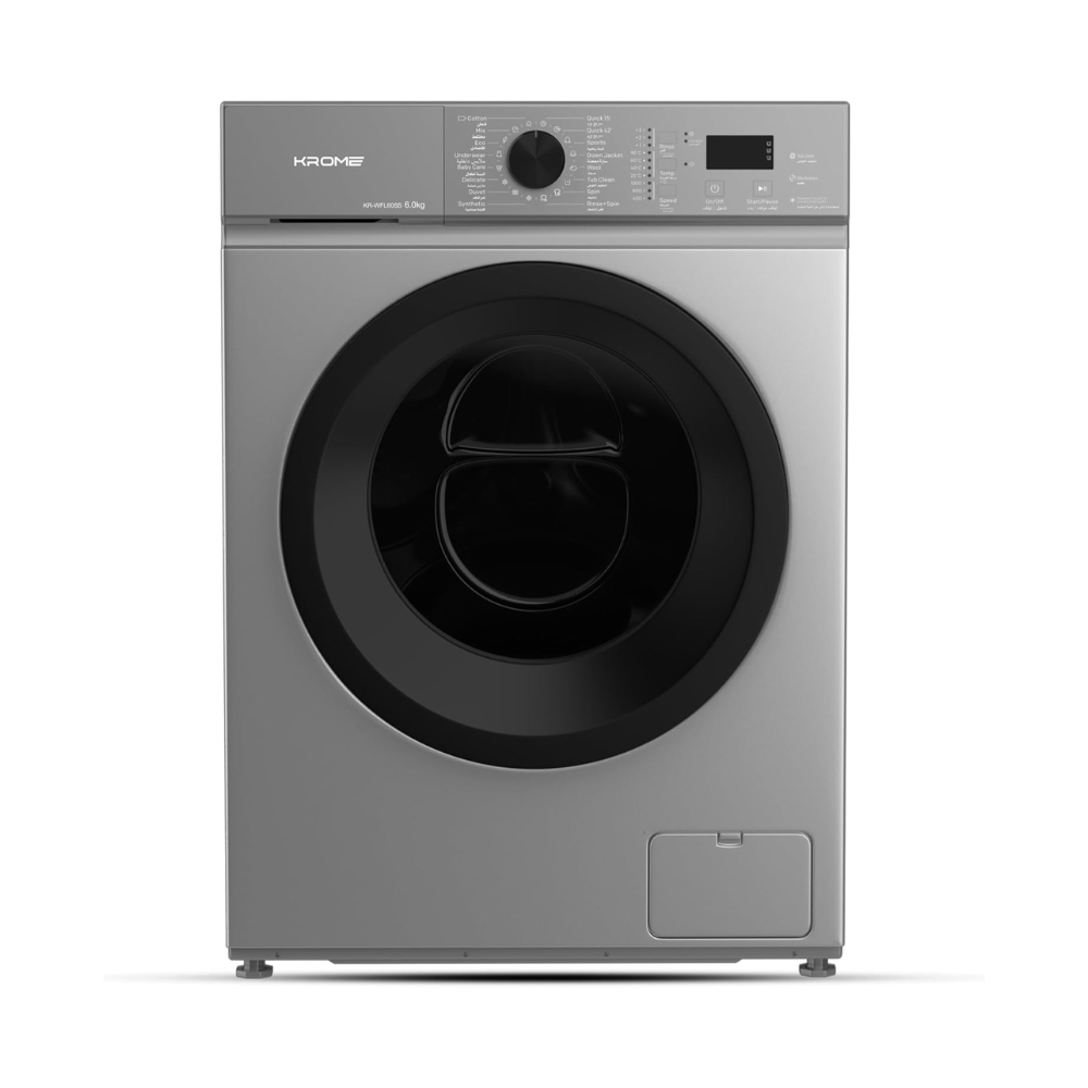 KROME 6Kg Washing Machine KR-WFL60SS