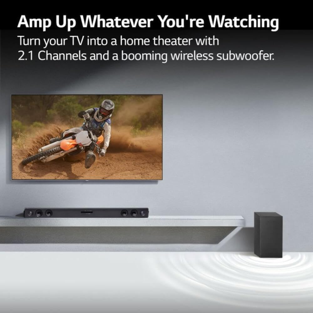 LG 300W 2.1 Ch Soundbar SQC2
