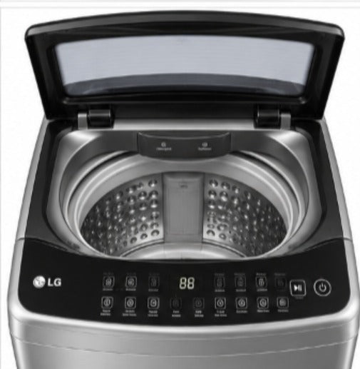 LG T9586NDKV Fully Automatic Top Load Washing Machine, Smart Inverter, TurboDrum, Smart Diagnosis, Silver
