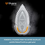 Load image into Gallery viewer, Panasonic 2400W Steam Iron NI-U450GTH
