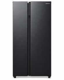 Samsung RS70F65Q1F 655L Bespoke AI Side-by-Side Refrigerator – SpaceMax, AI Energy Mode, No Frost, Black Doi