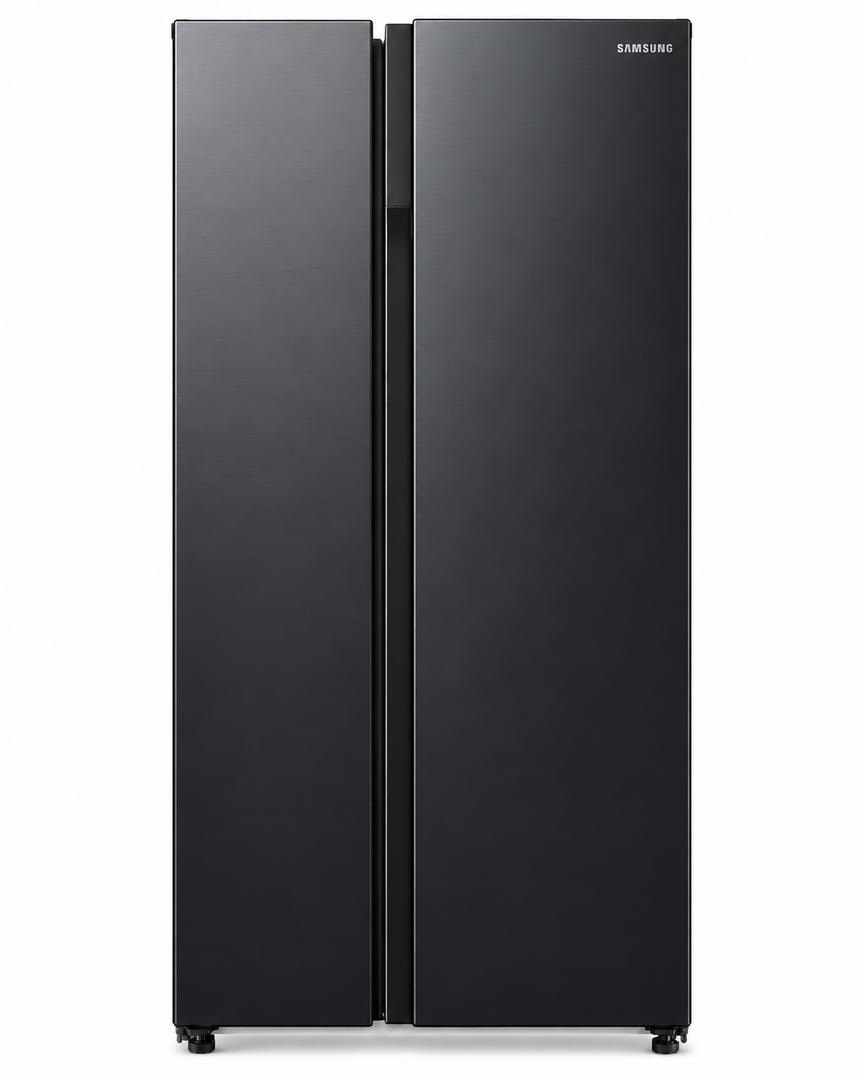 Samsung RS70F65Q1F 655L Bespoke AI Side-by-Side Refrigerator – SpaceMax, AI Energy Mode, No Frost, Black Doi