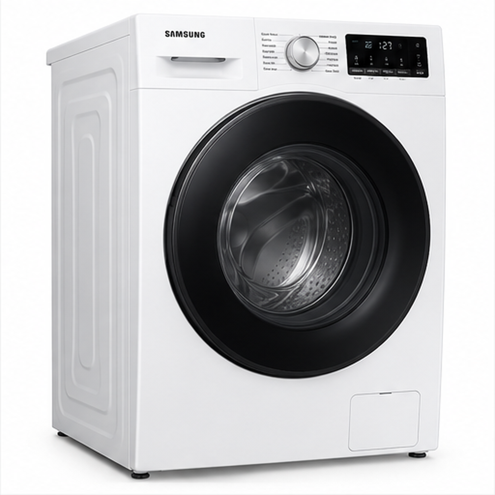 Samsung WW70FG3M05AW 7KG Front Load Washing Machine, 1400 RPM, Digital Inverter, Hygiene Steam, White