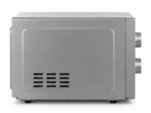 Sharp R20MT(S) 20L Digital Solo Microwave Oven – 800W, 11 Power Levels, 6 Auto Cook Menus, Mirror Finish, Silver
