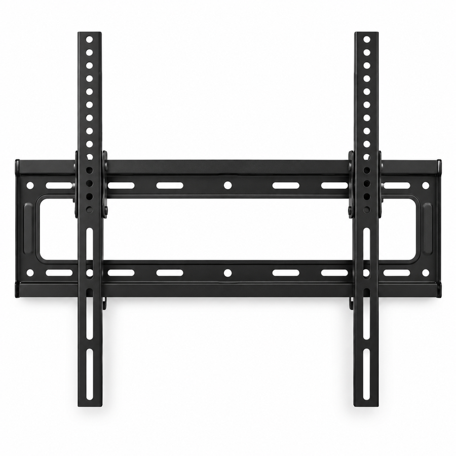Skill Tech PM63FW Fixed TV Wall Mount for 32–86 Inch TVs – 60KG Capacity, VESA 600×500mm, Slim Profile, Black