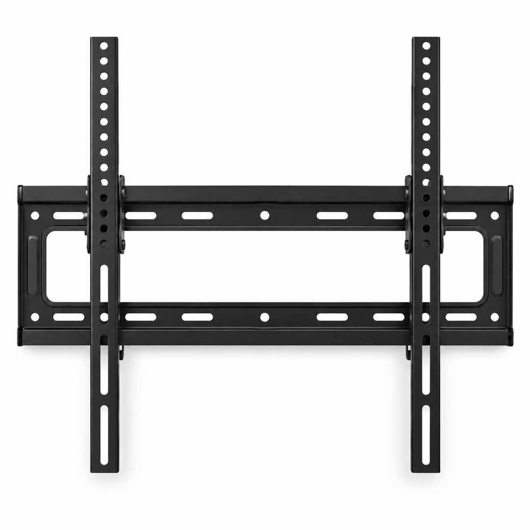 Skill Tech PM63FW Fixed TV Wall Mount for 32–86 Inch TVs – 60KG Capacity, VESA 600×500mm, Slim Profile, Black