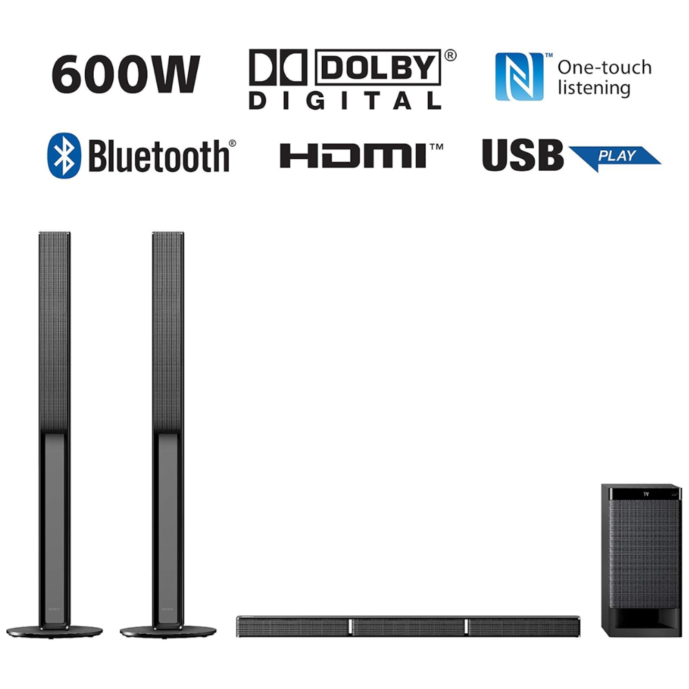 Sony 600W 5.1ch Home Cinema SOUND BAR HT-RT40