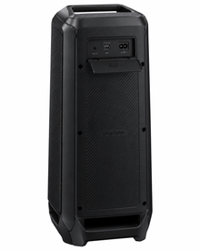 Samsung MX-ST40B 160W Portable Sound Tower – Bi-Directional Sound, Bluetooth, Built-in Battery, IPX5 Water Resistance, Party Lights, Black