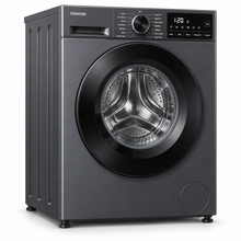 Toshiba 7kg Front Load Washing Machine, 1200 RPM, Inverter Motor, Steam Wash, Morandi Grey – TW-T21BU80UWB(MG) - Teq Souq