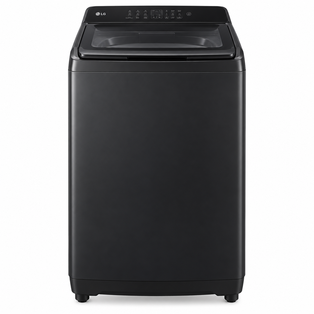 LG 7kg Fully Automatic Top Load Washing Machine with Smart Inverter Motor, TurboDrum & Soft Closing Glass Lid – Middle Black | T65S1TDDT2P - Teq Souq
