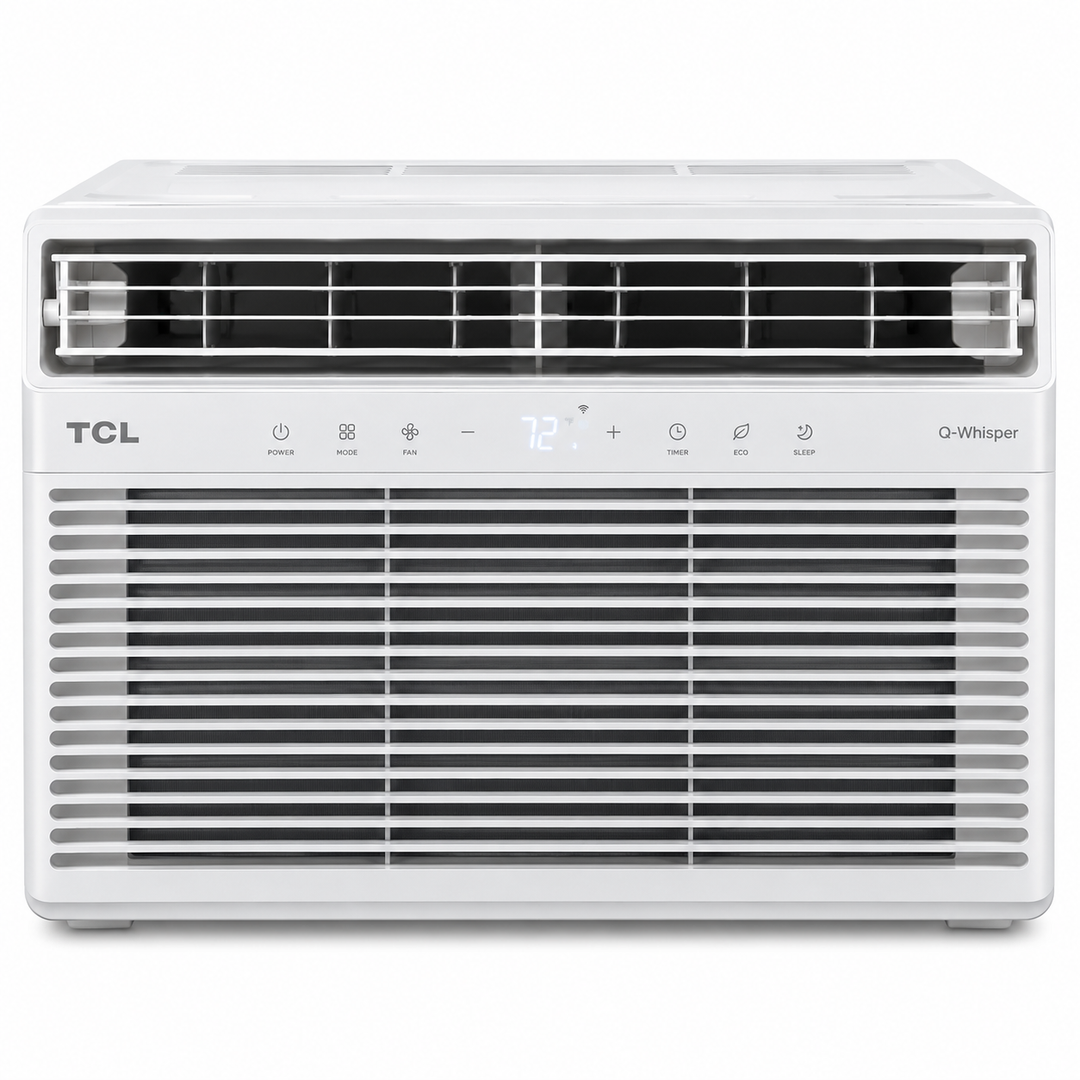 TCL 2 Ton Q-Whisper Inverter Window Air Conditioner, Smart Wi-Fi Control, T3 Tropical Cooling & Fast Cooling – White | TAC-24CWAU-UJETI - Teq Souq