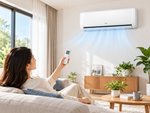 Load image into Gallery viewer, TCL 1.5 Ton Elite Series Split Air Conditioner, 18000 BTU, Rotary Compressor, Fast Cooling, Golden Fin &amp; 4-Way Airflow – White | TAC-18CSA/XA81T - Teq Souq